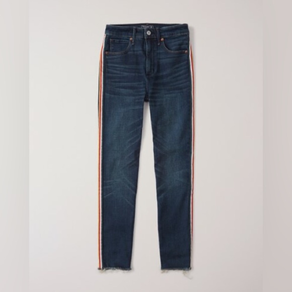 🖤Abercrombie & Fitch Simone Super Skinny High Rise Ankle Jeans